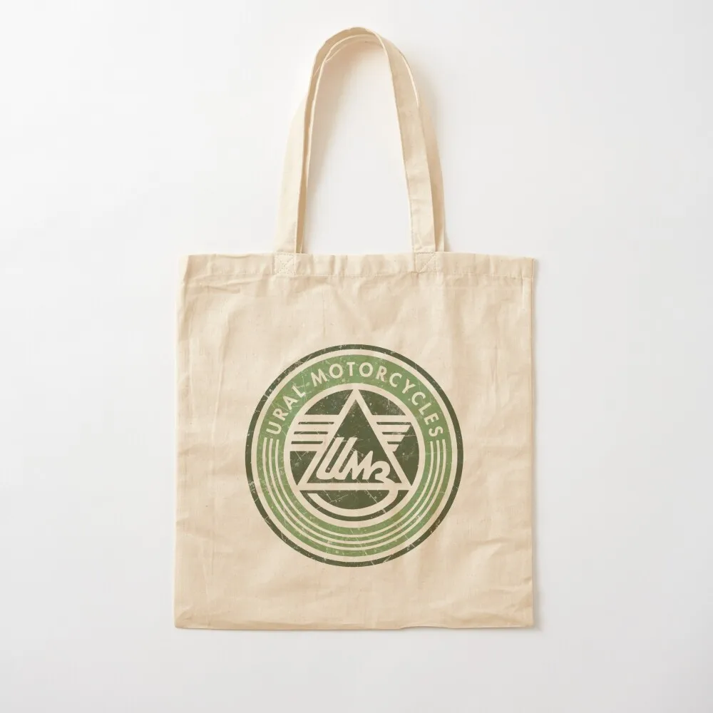 Ural Vintage Motorcycle Green Tote Bag tote bag custom tote bag men's Big women Women's beach bags