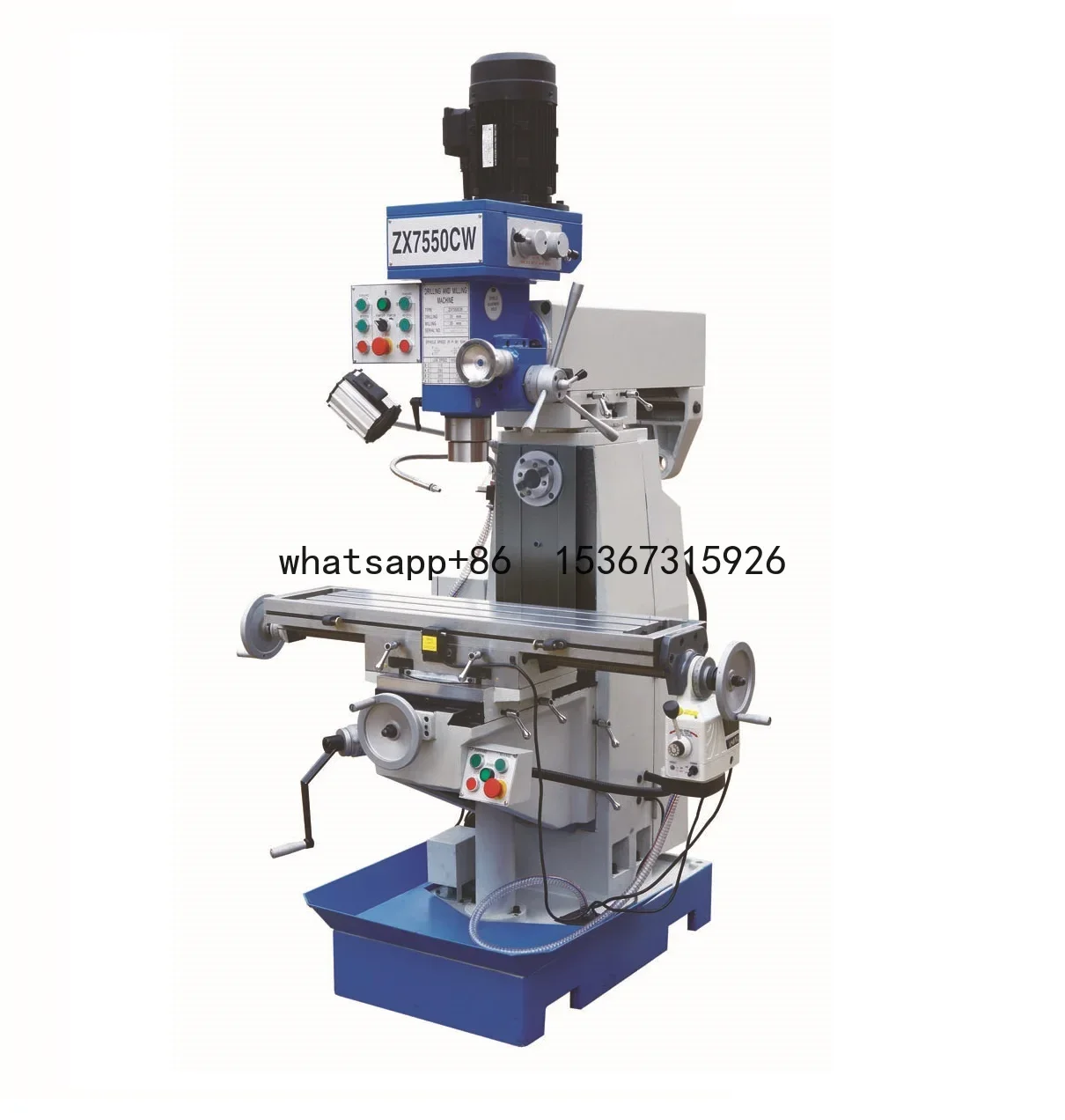 ZX7550CW Horizontal and vertical drilling milling machine