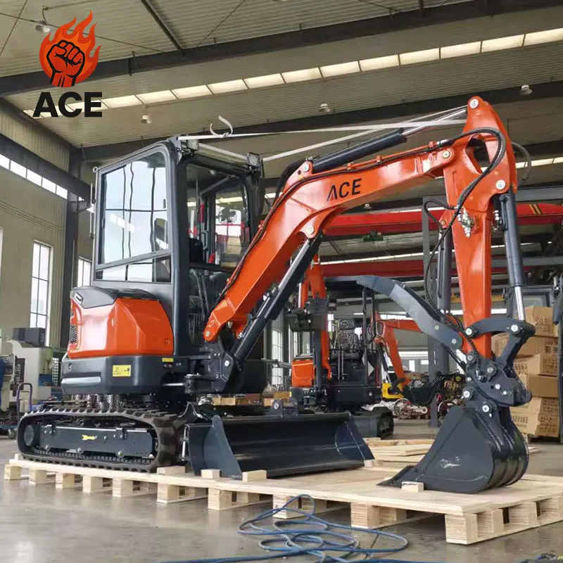 حفارة زاحفة صغيرة 4 طن محرك EPA KUBOTA حفار صغير حفار صغير 3.5 طن أجزاء مجانية 3.5 طن حفارات للتخصيص #3