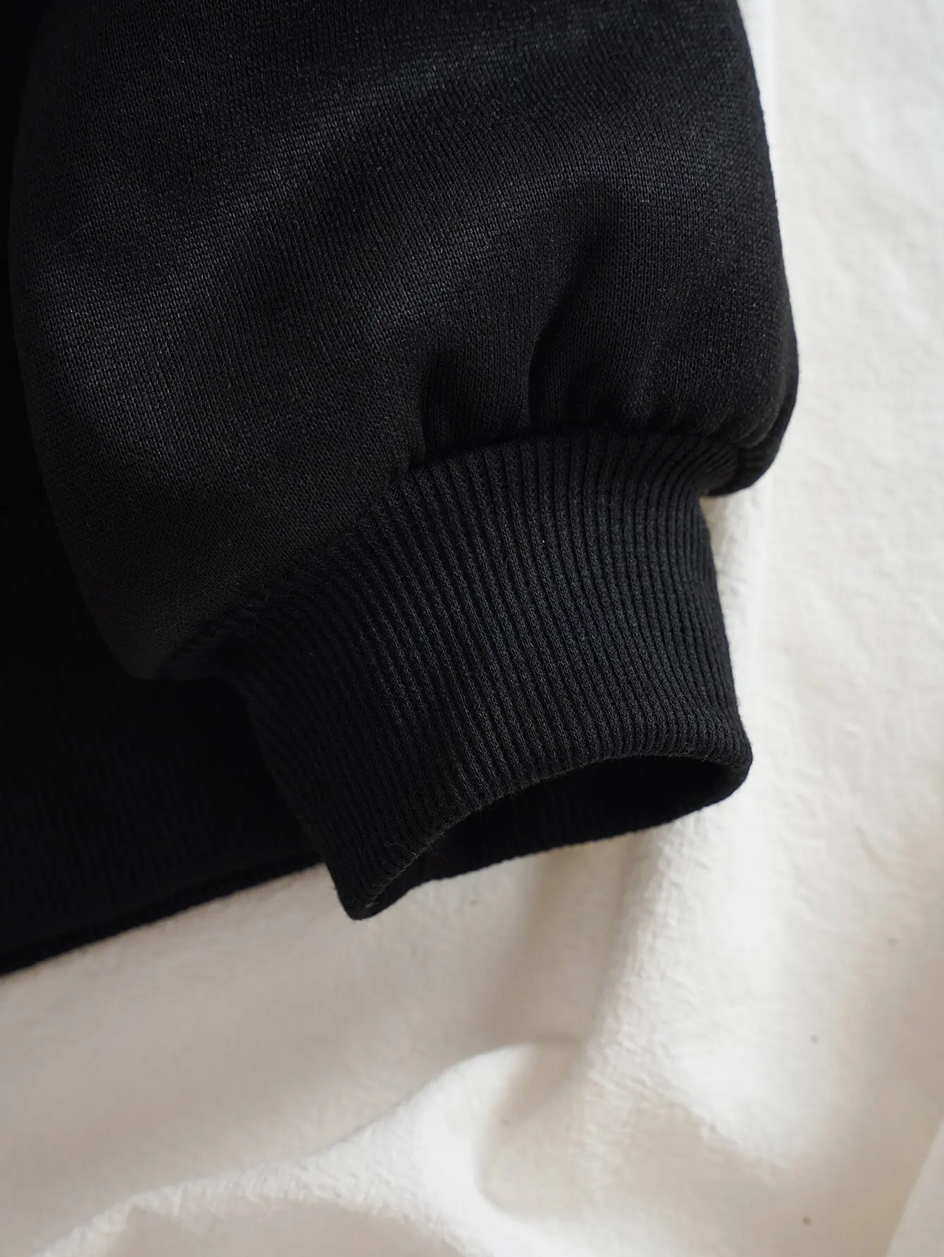 Sudadera con capucha y cremallera con estampado de corazón negro y cordón, sudadera informal de manga larga para otoño para mujer