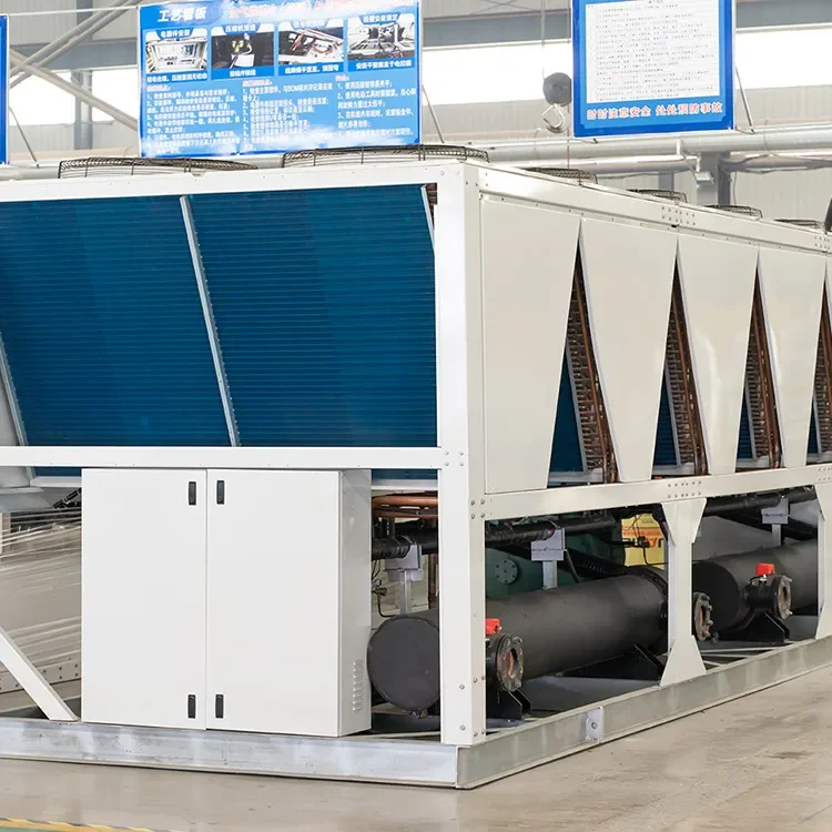 Professionele Fabrikant 200Kw 300Kw 400kW 380V Koelsysteem industriële schroef luchtgekoelde water chiller