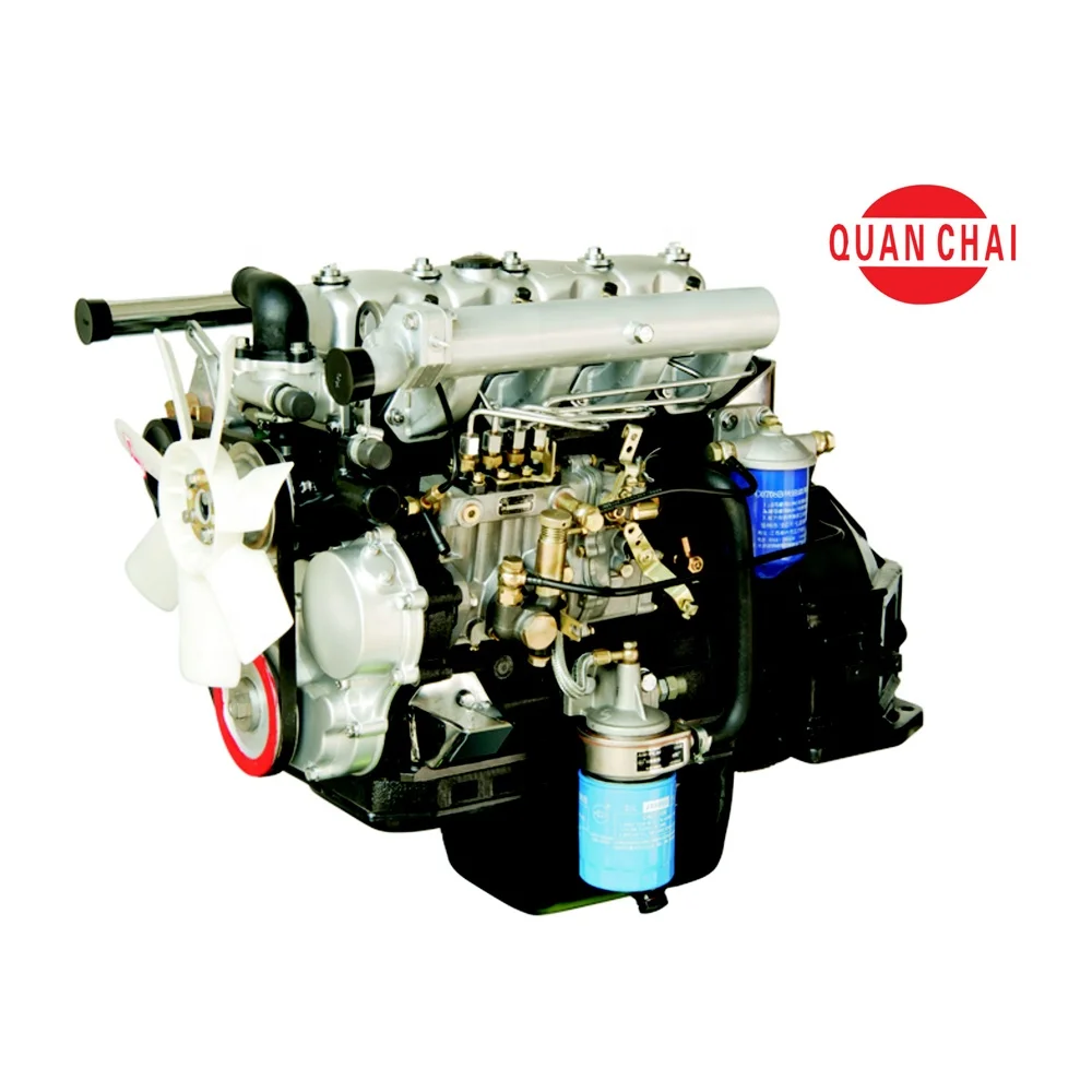 OE 2408000110000 نموذج المحرك Quanchai QC480 اسطوانة كتلة شاحنة أجزاء محرك الديزل