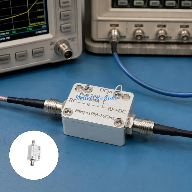 E65E Bias Module with Dedicated Radio-Frequency Input and Separate Power Feed, for 50 V and 0.4 A in Compatible Broadband Gains