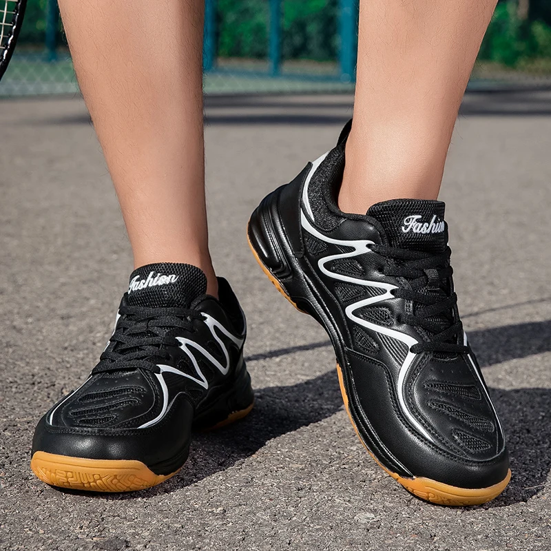 Zapatos de voleibol, zapatos de bádminton para hombre, zapatos de tenis de mesa para mujer, zapatos de entrenamiento antideslizantes, zapatos deportivos, tenis para parejas con tendones