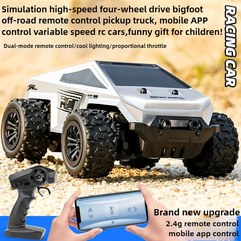

Cool Stuff Toy Car Funny Gift-High-speed 4WD Rc Truck,Kawaii Off-road Rc Cars,APP Remote Control Car,Monster Truck,Toys for Boys