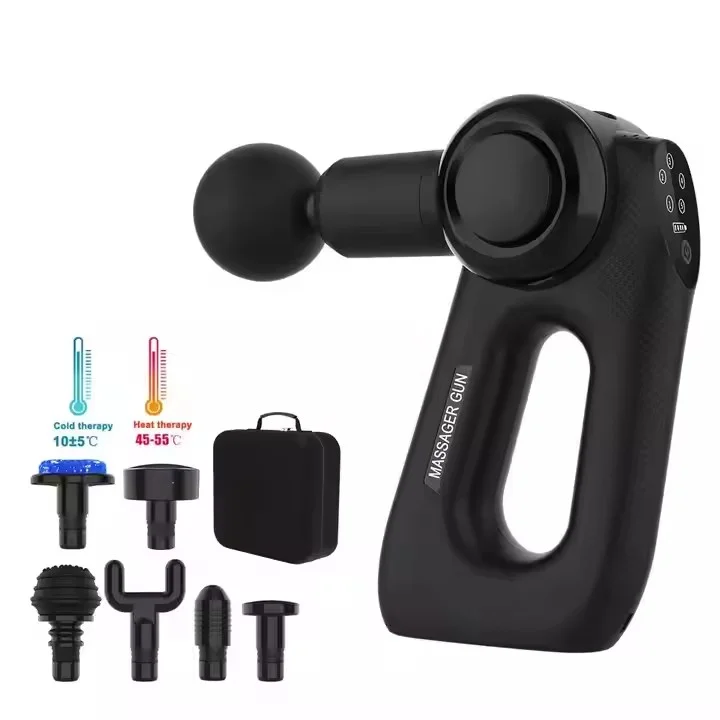 Triangle Head Fascia Massage Hot & Cold Deep Tissue Muscle Vibrator Back Body Gym Sports Massager