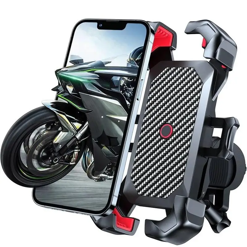 Joyroom Phone Holder Bike 360° View Universal Bicycle Phone Holder for 4.7-7 Inch Mobile Phone Stand Shockproof Bracket GPS Cli