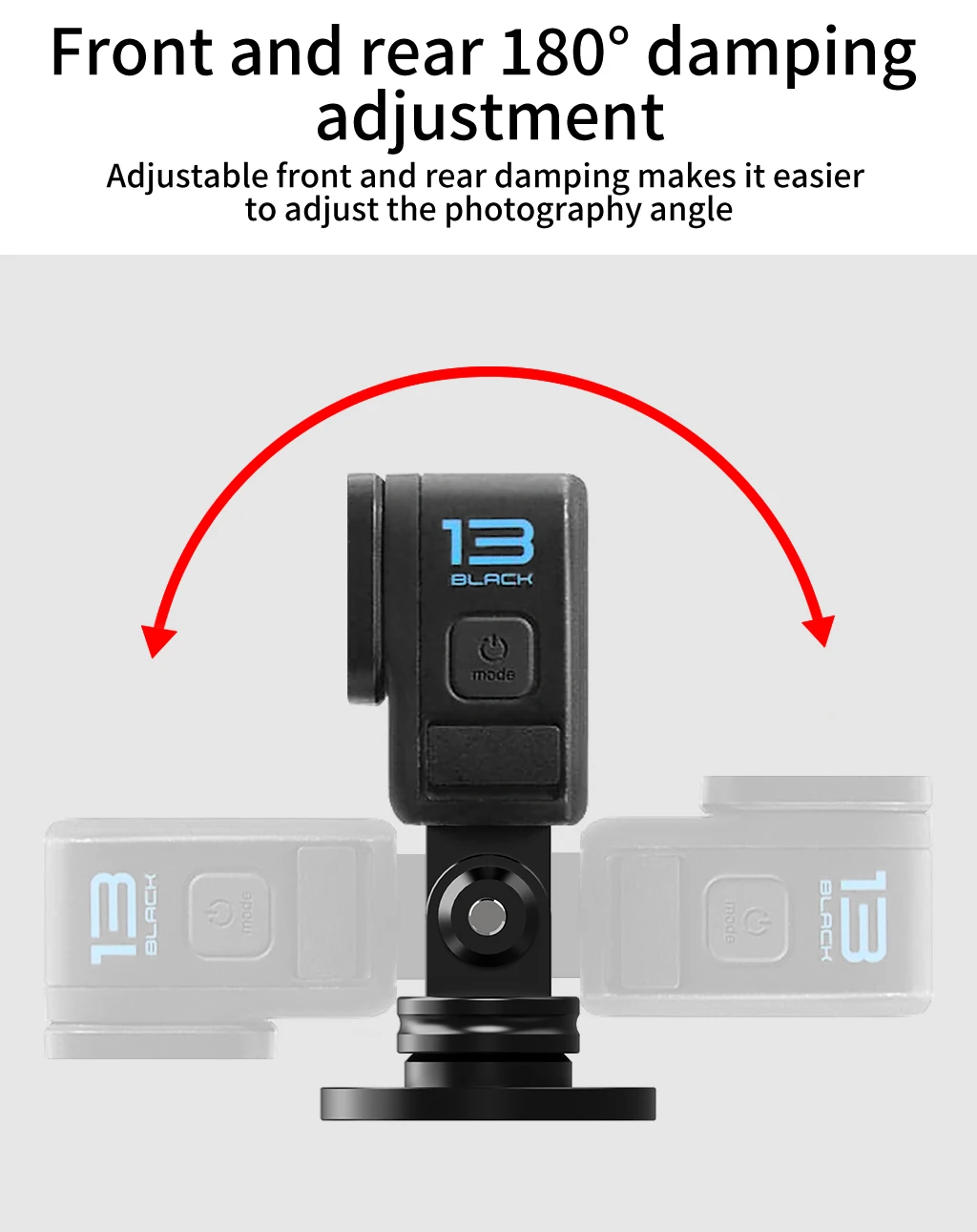 Kamera Stativ Basis Adapter 1/4 3/8 M6 Loch Aluminium Feste Platte Wand Halterung für DSLR GoPro Magic Arm Projektor Monitor Halterung – Detail 10