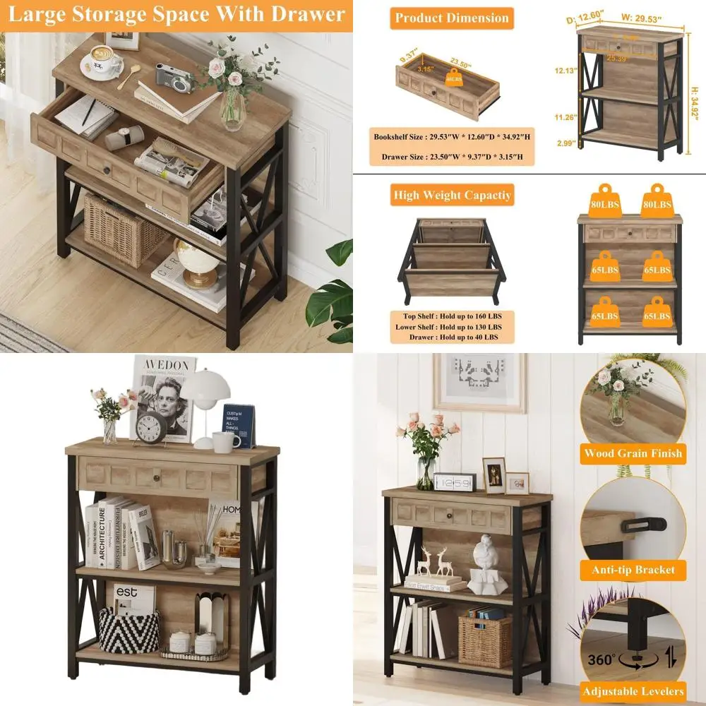 Compact Rustic Oak … - image