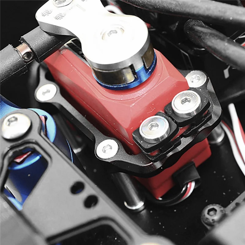 Metalen Stuur Servo Mount Voor Arrma 1/8 Kraton Outcast Senton Talion Typhon 6S Blx Rc Auto Upgrades Onderdelen