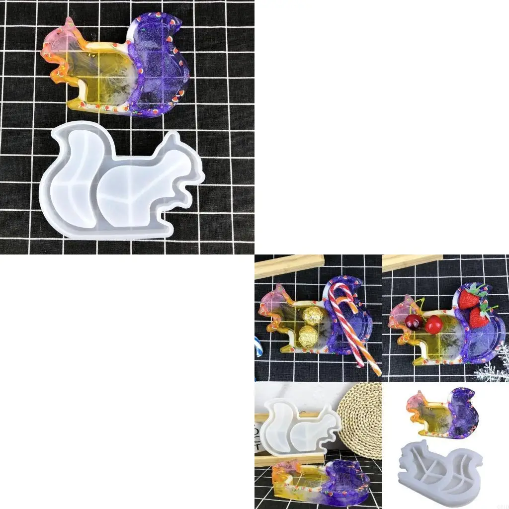 

Простая в использовании силиконовая форма для изготовления большой посуды из эпоксидной смолы, форма для подставки в форме для