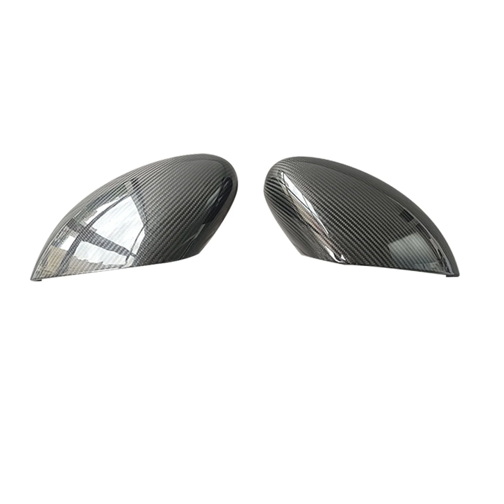 Real Carbon Fiber Side Door Mirror Caps Rearview Mirror Trim Cover For Ford Mustang Mach-E 2021up