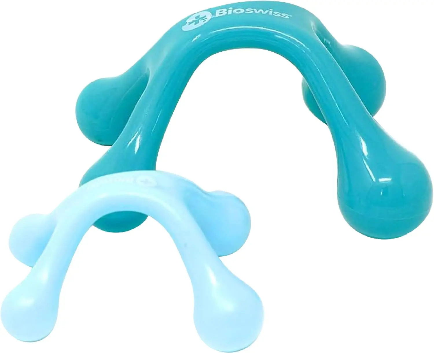 

2-Pack Handheld Full Body Massager, 4-Leg Pressure Point Tool for Back, Neck, Shoulders, Large & Small