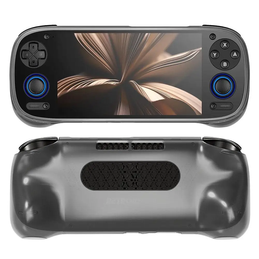 

Портативная сумка для игровой консоли Retroid Pocket G2, сумка для хранения игрового портативного защитного чехла, прозрачный защитный чехол из ТПУ