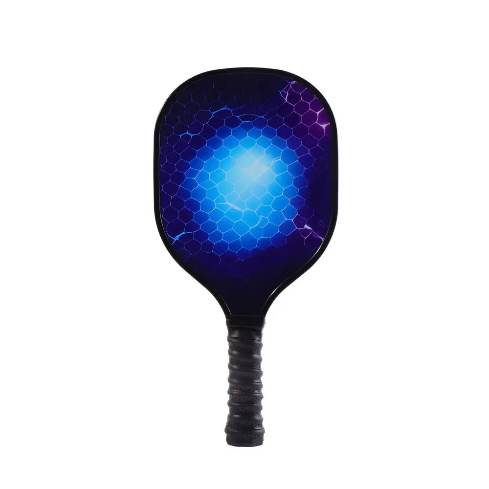 

Durable Wooden Pickleball Paddles Non-Slip Ribbed Handle Pickle Ball Racket Beginner Colorful Pickleball Training Equipment Men