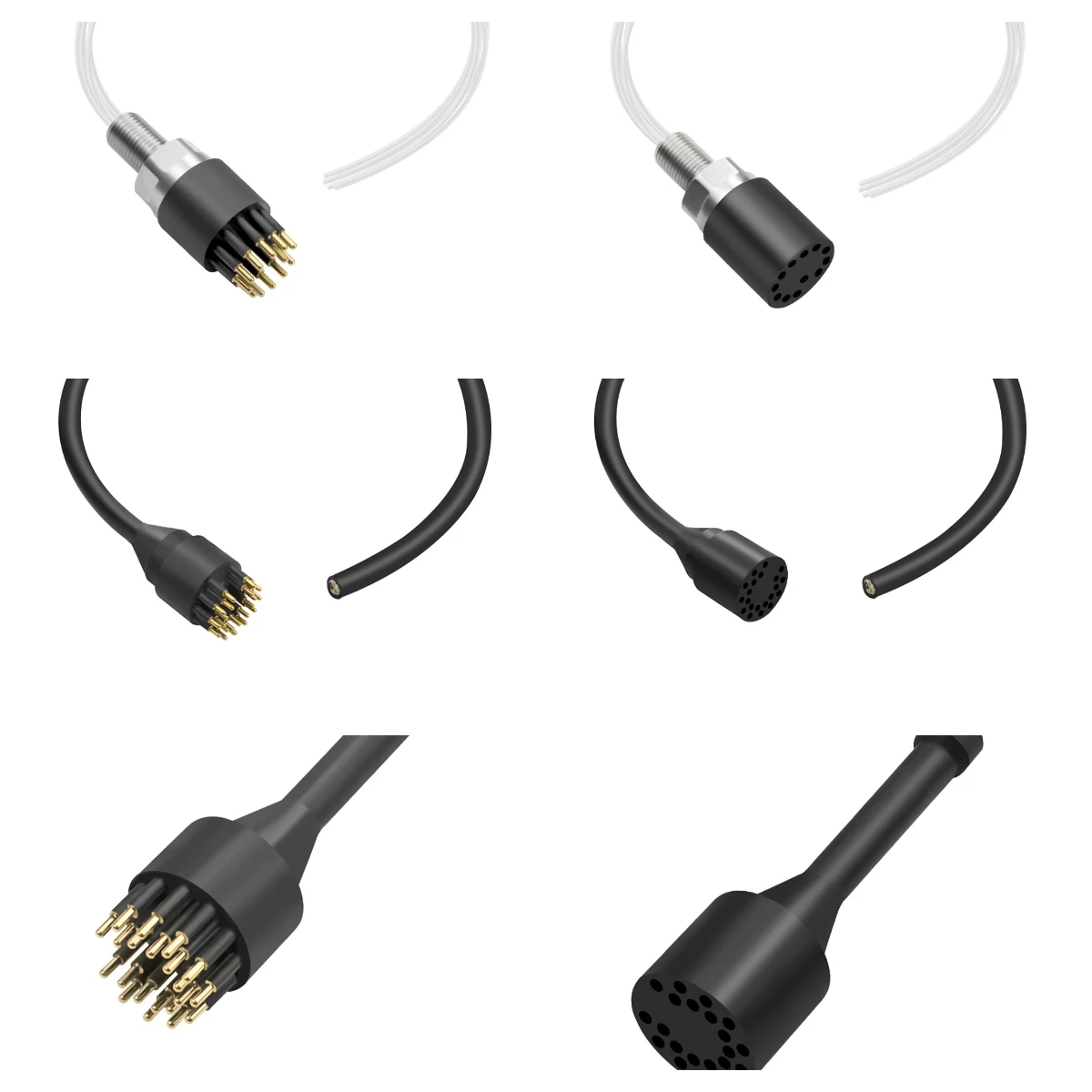 MCIL21F/MCBH21MSS 21 Pins Underwater Connector for Subsea ROV