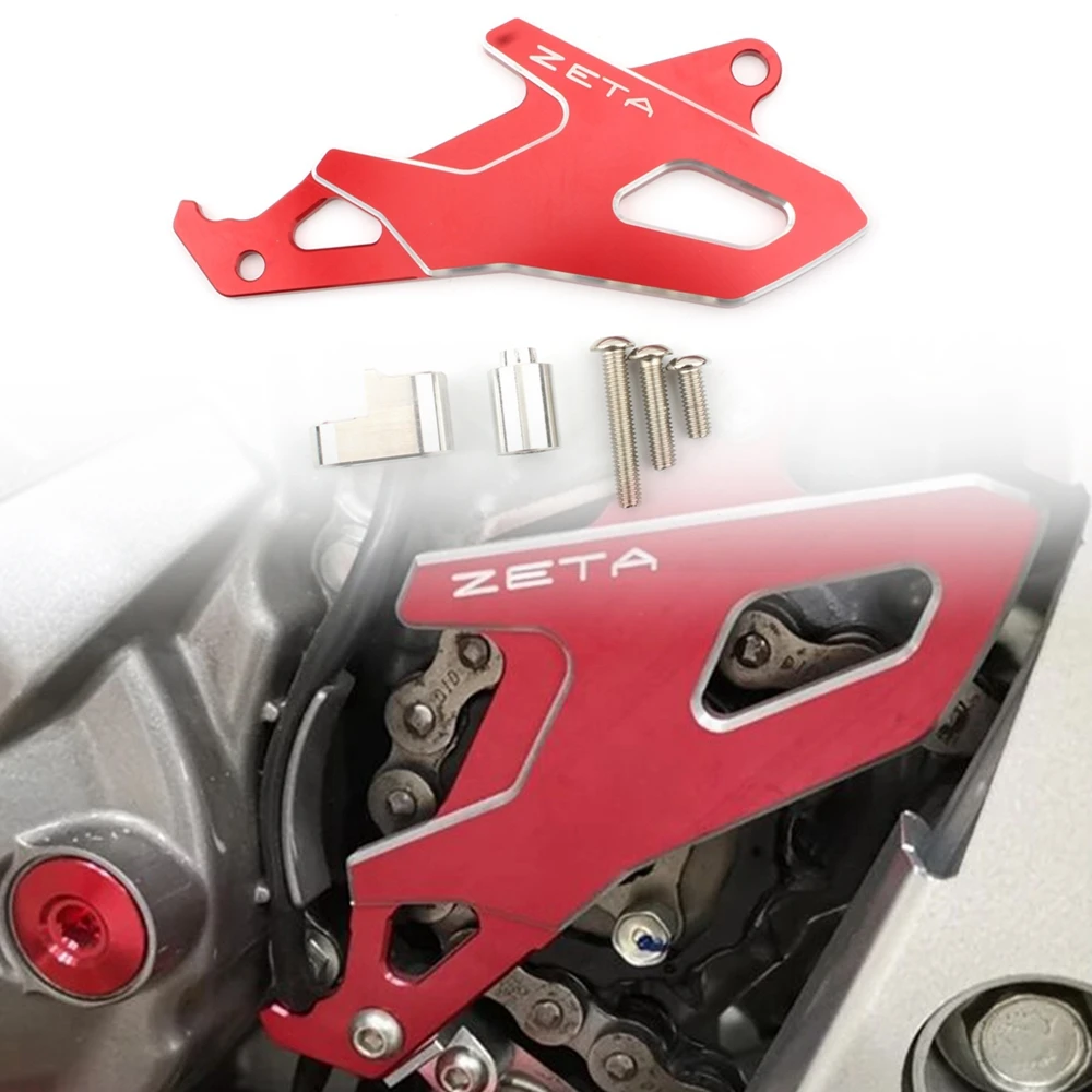 CNC Aluminum Motorcycle Front Sprocket Cover Chain Guard Protector for Honda CRF250L 2013-2018 Red Blue Moto Accessories