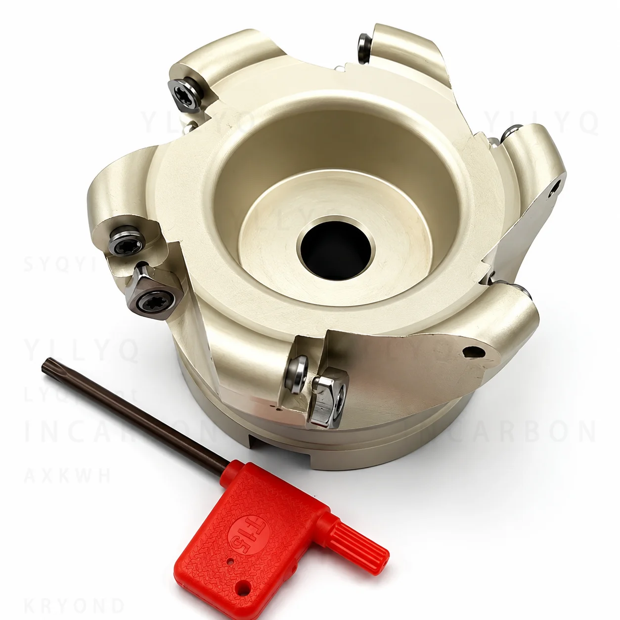 EMR6R50-22-4T EMR6R63-22-4T EMRW6R80-27-6T Milling Cutter Head For RPMT1204 Carbide Inserts CNC Face Milling Tool Seat - view 4