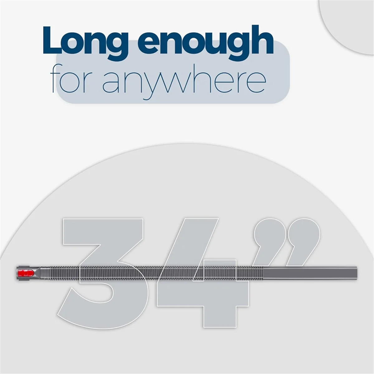 Dryer Vent Cleaner Kit, Hose Attachment for V8 V10 V11 V12 V15 Cordless Vacuum, Perfect Flexible Crevice Tool