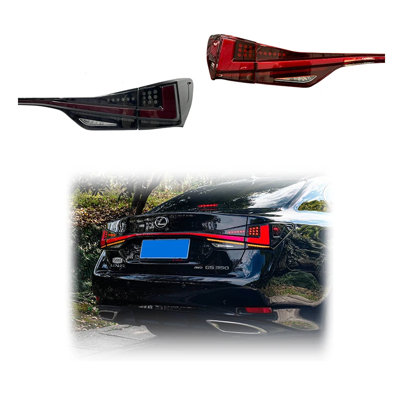 

Zhengwo Wholesaler Modified Led Tail Lights For Lexus GS250 GS300 2012-2023 Auto Accessories Sequential Indicator Auto Systems