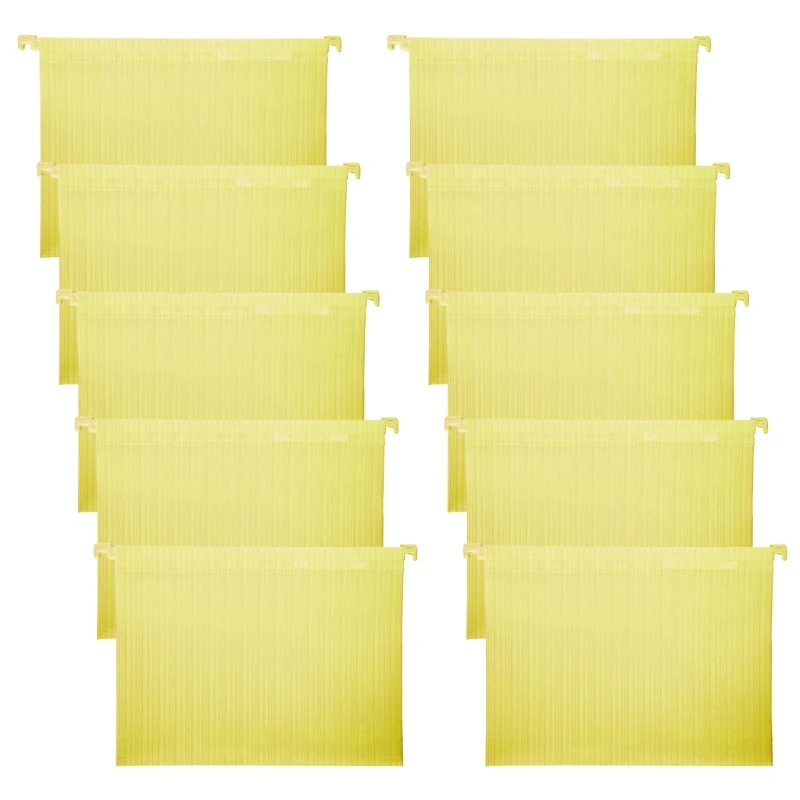 10Pcs Filing Cabinet Folder Letter Size Suspension Files with Tabs Y9RF