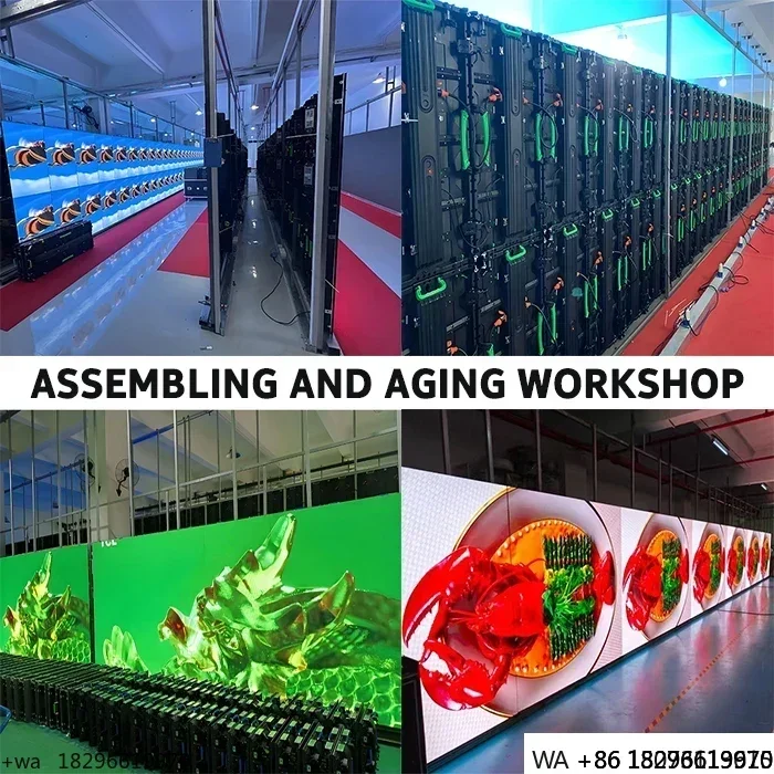 

Outdoor P2.604 LED Rental Panel 500x500mm Video Wall for Stage Venues Concerts Events