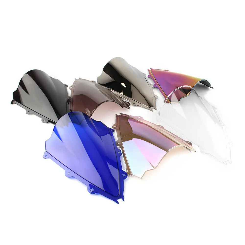 Motorcycle screen Double Bubble Windshield Deflector Protector WindScreen For Aprilia RSV4 R RSV4R RS4 125 50 2009-2016 RS V4