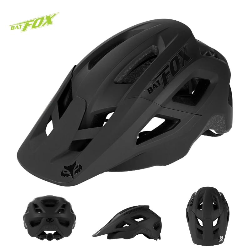 BATFOX Fahrradhelm MTB Casco Fahrradhelm Sicherheit Weiß Integral geformter Mountainbike-Helm für Männer Frauen Casco Bicicleta – Detail 26