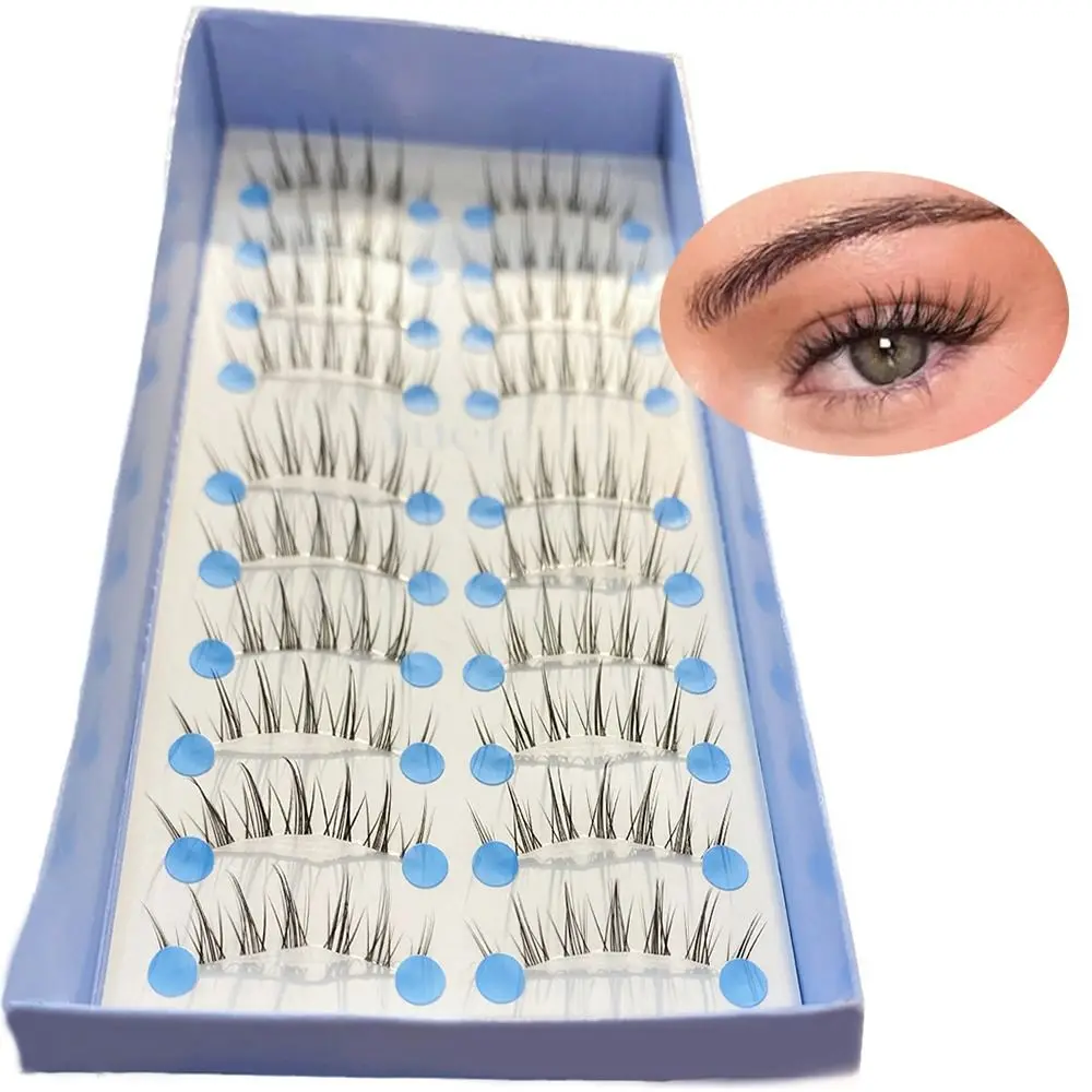 Nouvelles extensions de cils 3D en faux vison doux, effet naturel, volumineux et léger, outils de maquillage pour les yeux, sans cruauté, pour femme