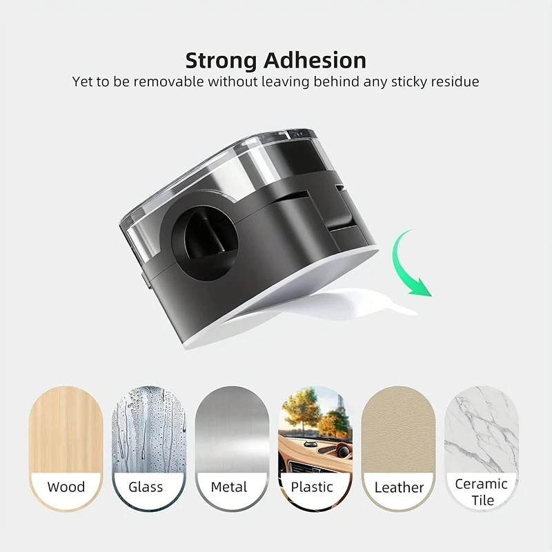 Colorful 6PCS Magnetic Cable Clips Cable Smooth Adjustable Cord Holder Under Desk Cable Management Wire Keeper Cable Organizer