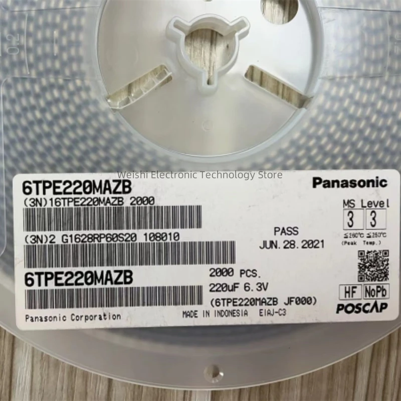 6TPE220MAZB 6.3V 22…