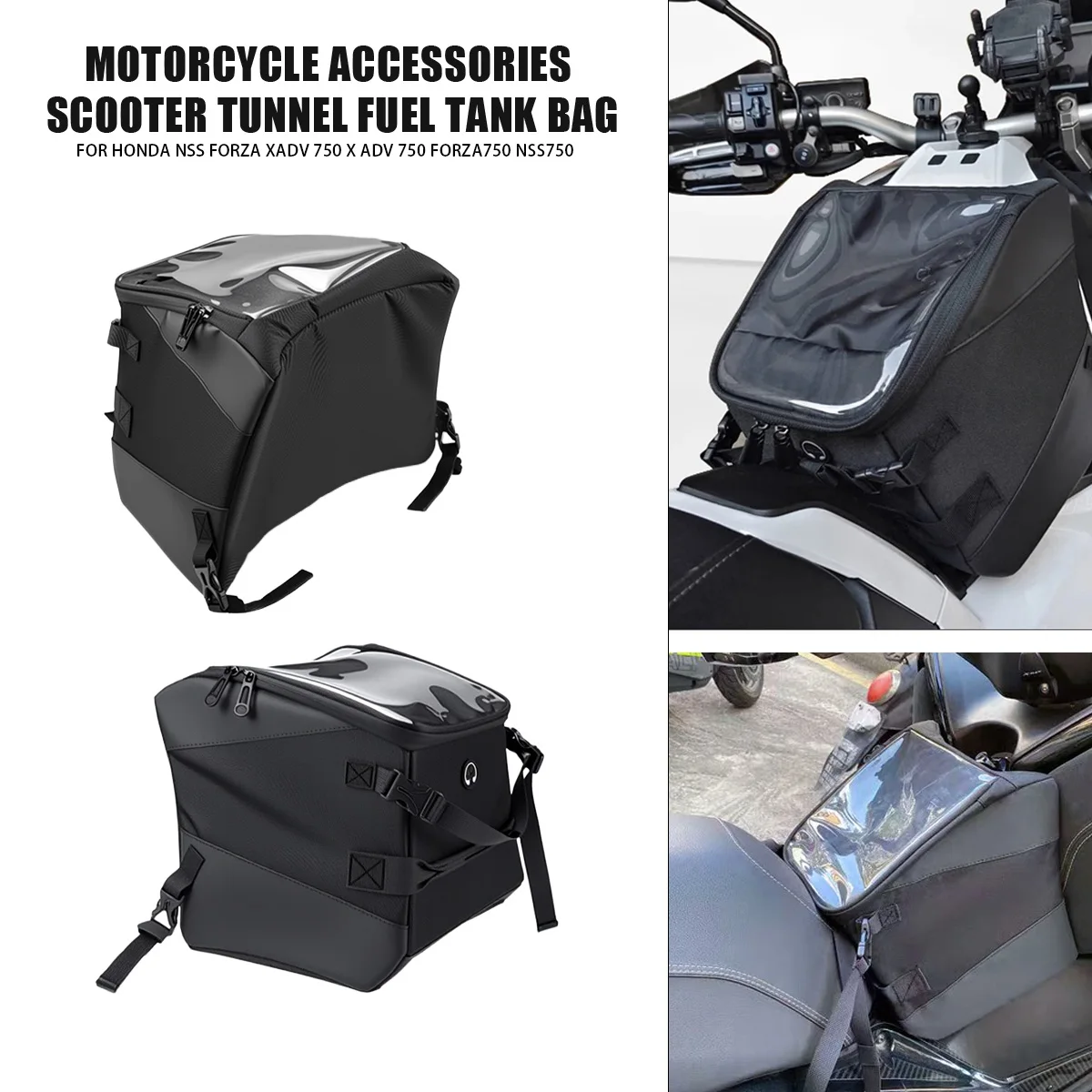 

Для Honda NSS FORZA xadv 750 X ADV 750 FORZA750 NSS750: Аксессуары для мотоциклов, сумка на топливный бак для скутера, дорожная сумка X-ADV 750