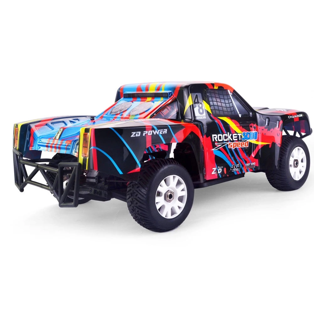 ZD Racing 08428 V2 1/8th Scale 4WD Brushless Electric Short Course Truck RTR CNC Aluminum Alloy Kit  80KM/H 2.4GHz 3CH Gift