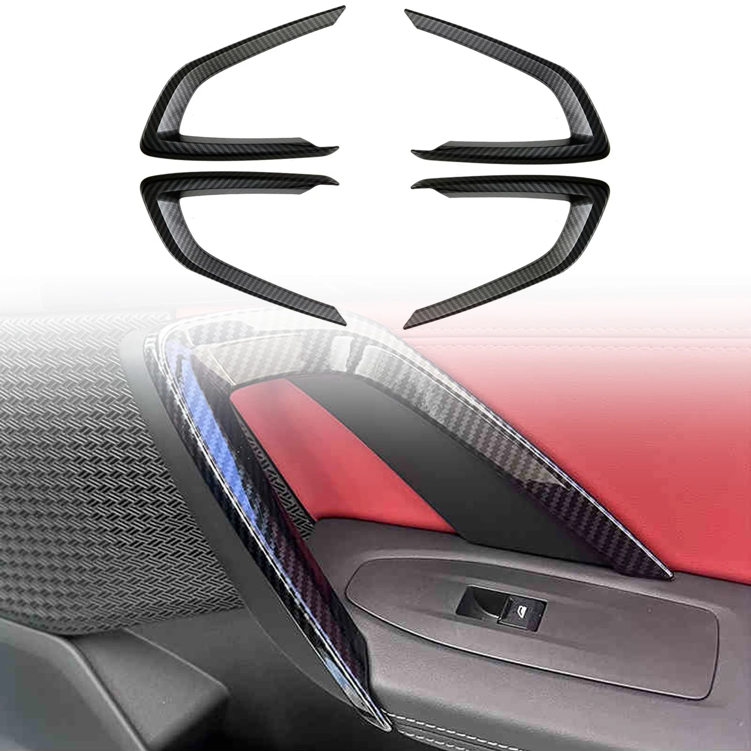 

Car Door Decoration Stripes Trim Fits for BMW X1 U11 2023 2024 2025 / IX1 2022 2023 2024 2025 Interior Accessories