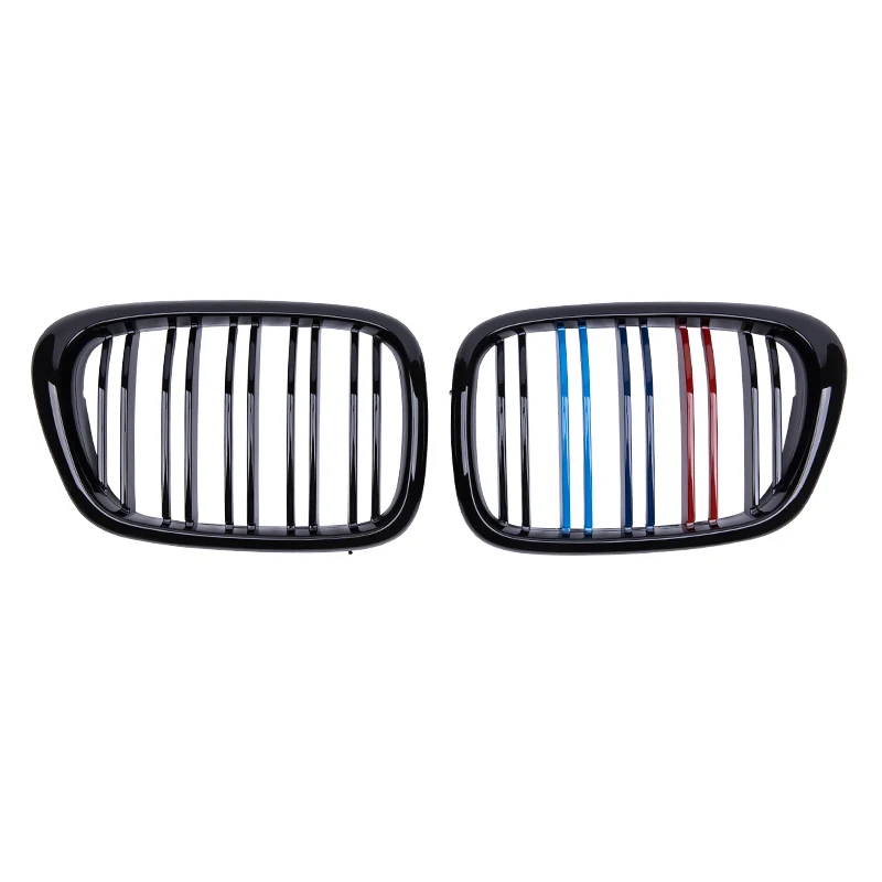 

Popular 5 Series E39 Glossy Black M Color Car Front Bumper Grille Middle Lower Grill