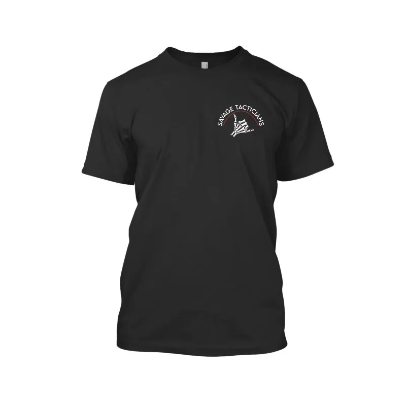 أرسلها تي شيرت بواسطة Savage Tacticians جرافيك تي شيرت للجنسين الرجال النساء الصيف كم موضة العلامة التجارية الفاخرة عادية خمر ريترو