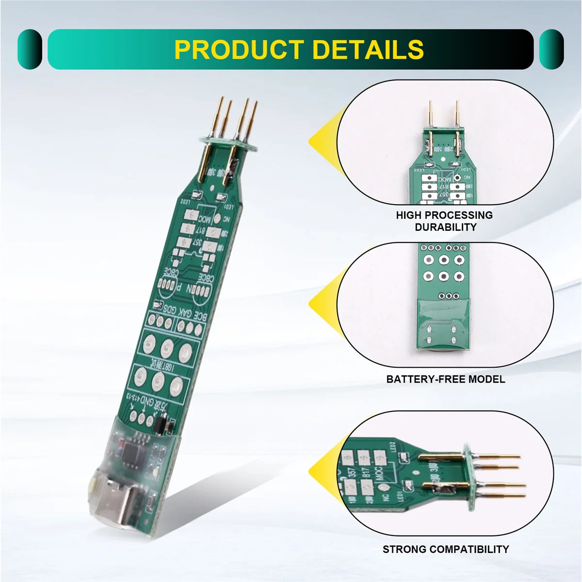 

Optocoupler Tester Optocoupler Test Detection Tool Optocoupler Online Test Tool for 817 4-Pin TL431 MOS IGBT Transistor