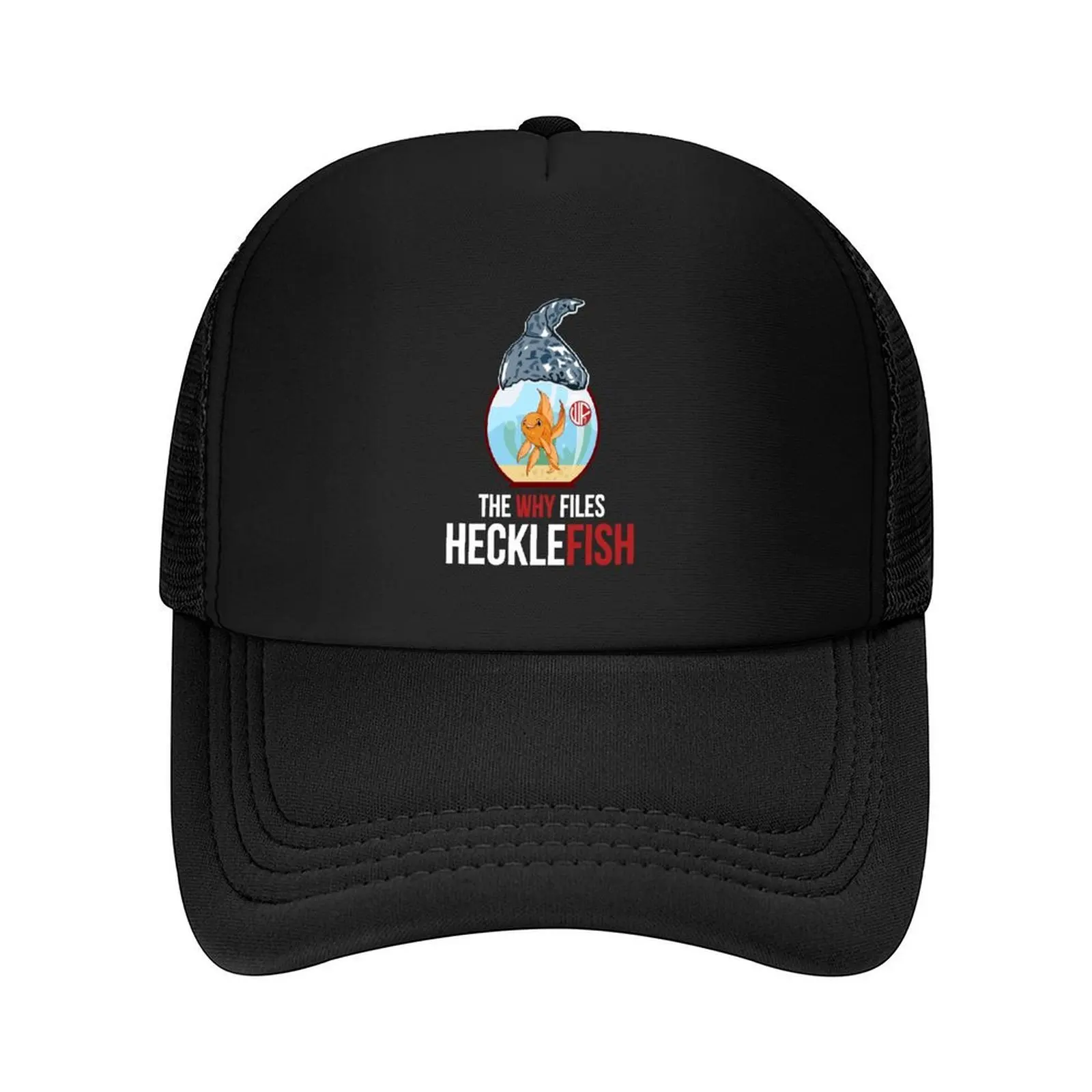

Бейсбольная кепка Why Files BLACK_hecklefish3 | -F- | летняя шапка тактическая кепка Шляпа пляжная для женщин и мужчин