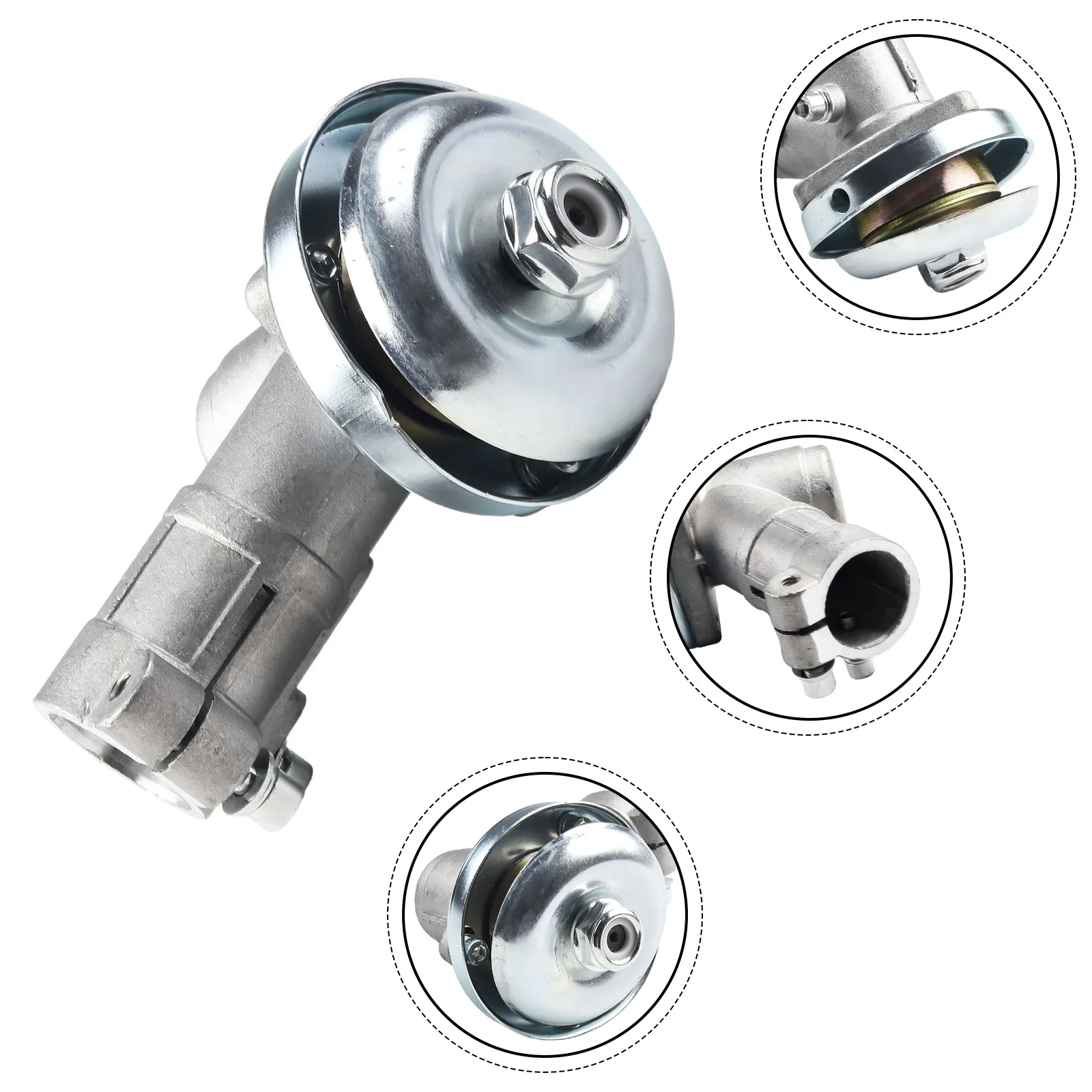 Gearbox Assembly Brush Cutter Trimmer Replace 26mm Diam Square Rod Gearhead Gearbox Plate High Quality Tool Parts