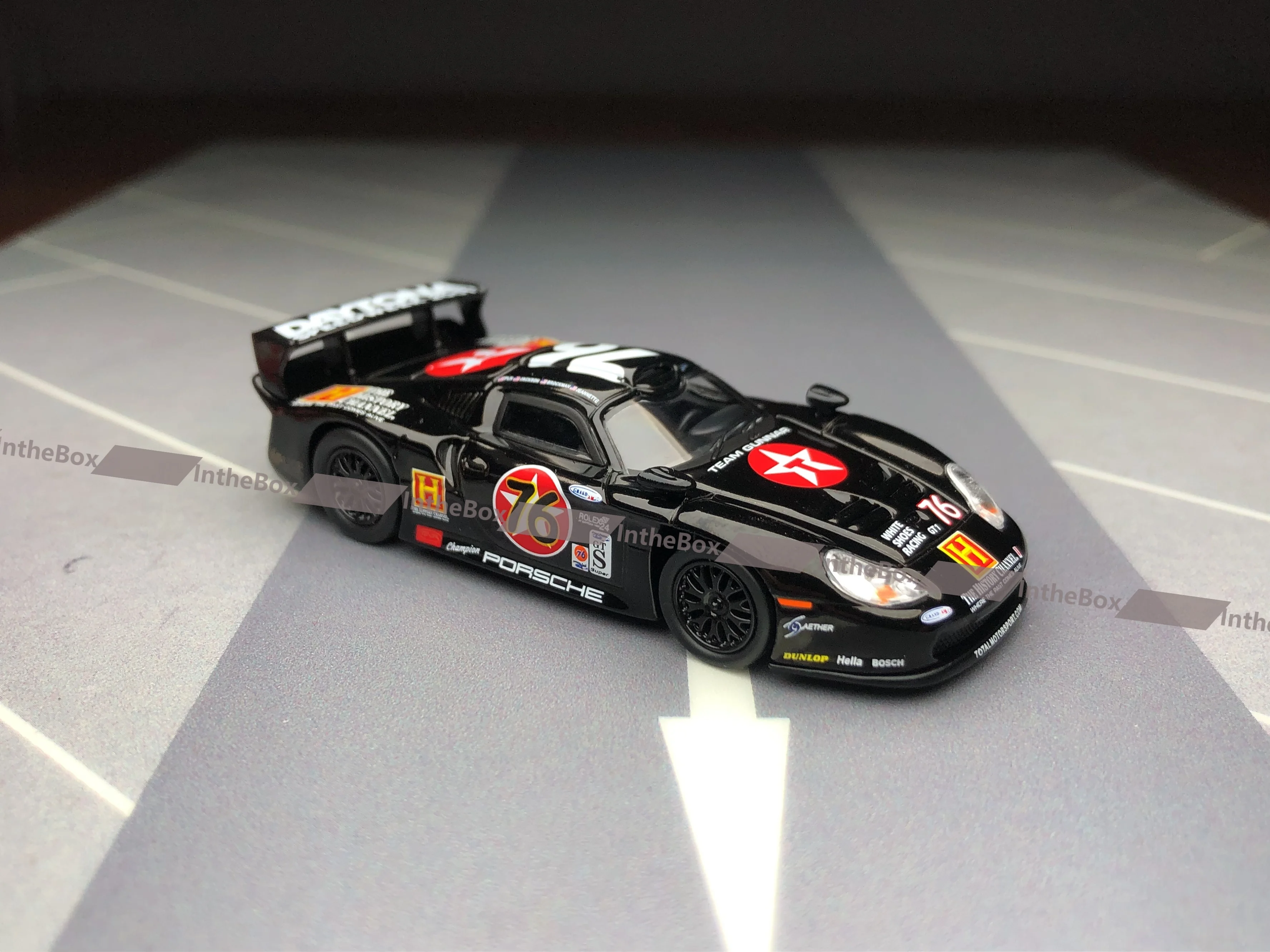 Sparky 1:64 911 GT1 EVO # 76, литая под давлением металлическая коллекция автомобилей, ограниченная серия, игрушки для хобби