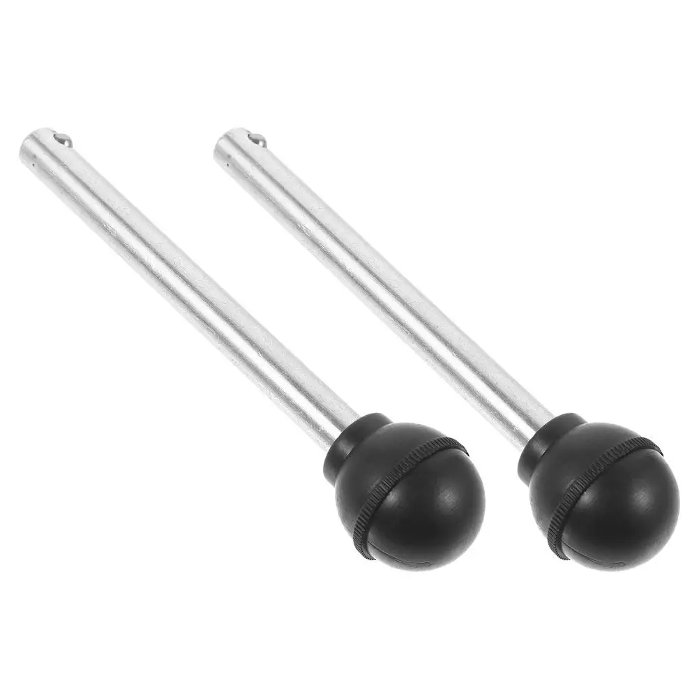 2Pcs Ball Pins Sturdy Iron Weight Stack Pin Replacement Easily Fits Gym Machine Fitness Equipment Weight Stack Pin