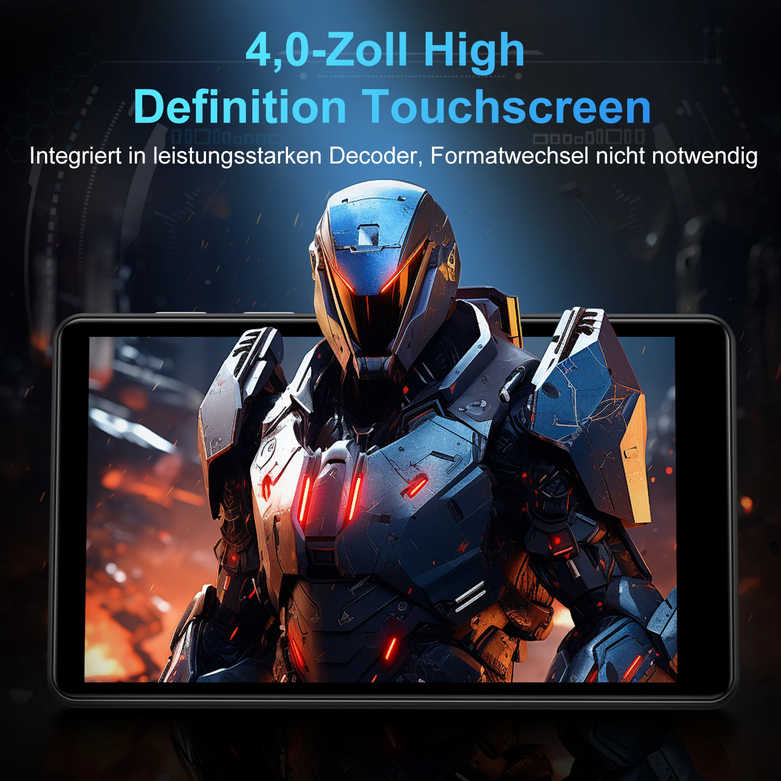 Android 9.0 MP3 MP4 Player WiFi Bluetooth 4