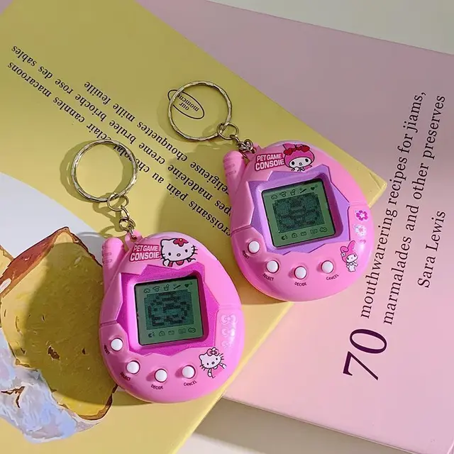 Cartoon Interactive Pet Toy Kawaii Skull Bow Design Electronic Dog Cat Game Machine Portable Puzzle Toy For Women Teens Gift 5