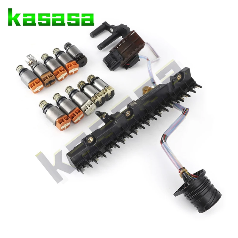 New 9‑Speed Transmission Valve Solenoid with Harness Kit 9HP48 Fit for LANDROVER Range Rover Evoque / Discovery