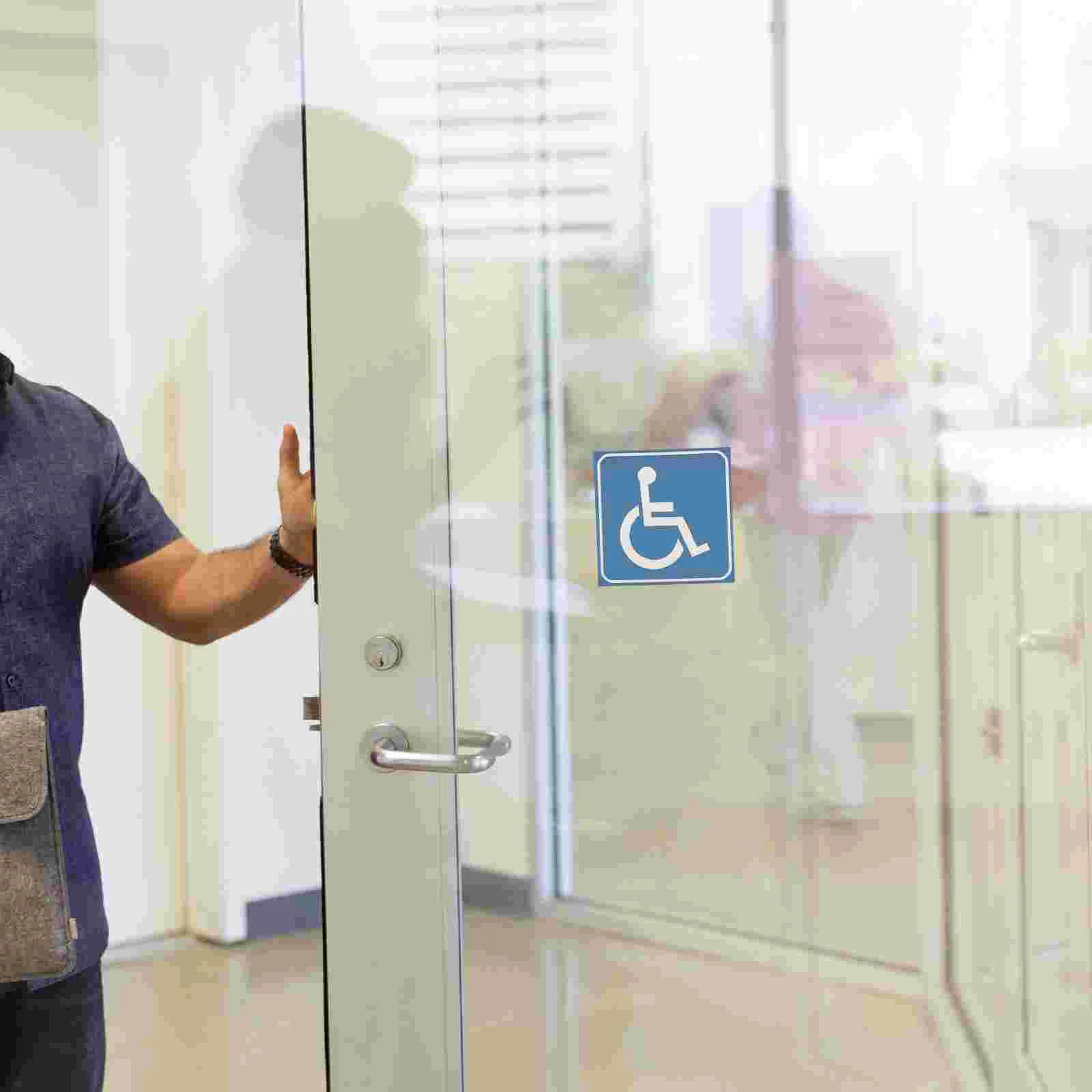 4 листа, самоклеящаяся коляска для инвалидов