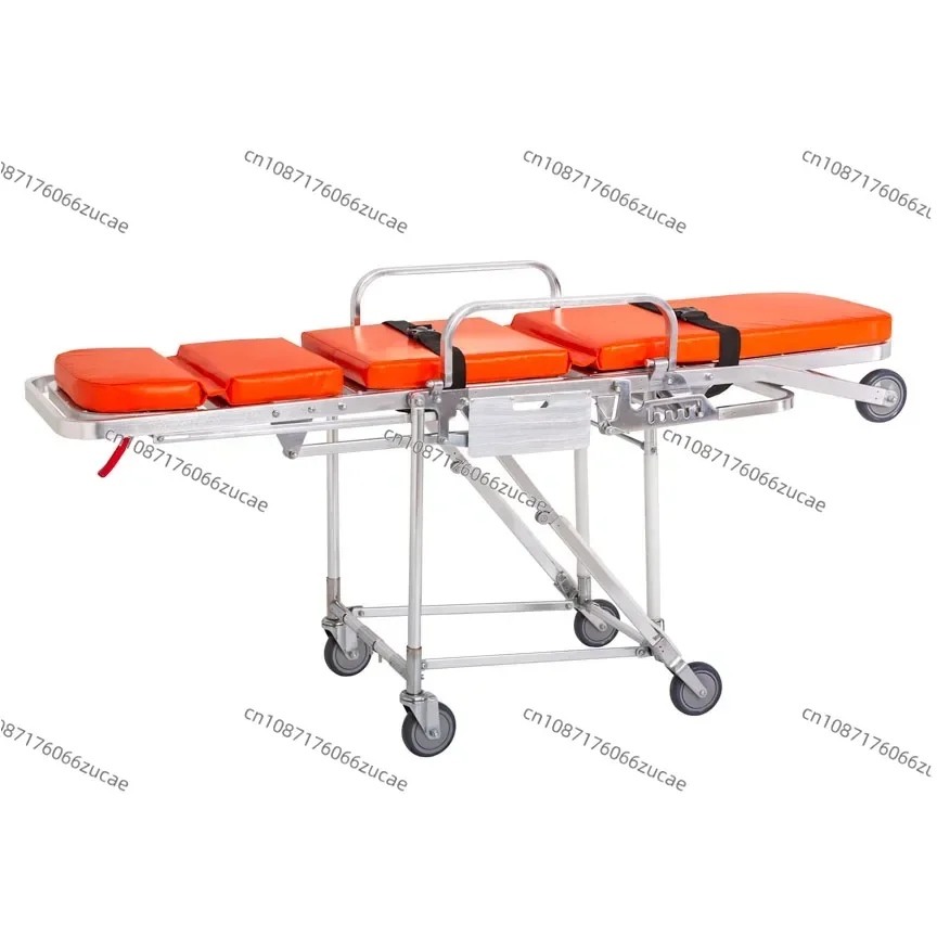 Medical Equipment Automatic Loading Folding Portable Injured Patient Ambulance Stretcher Trolley for Sale