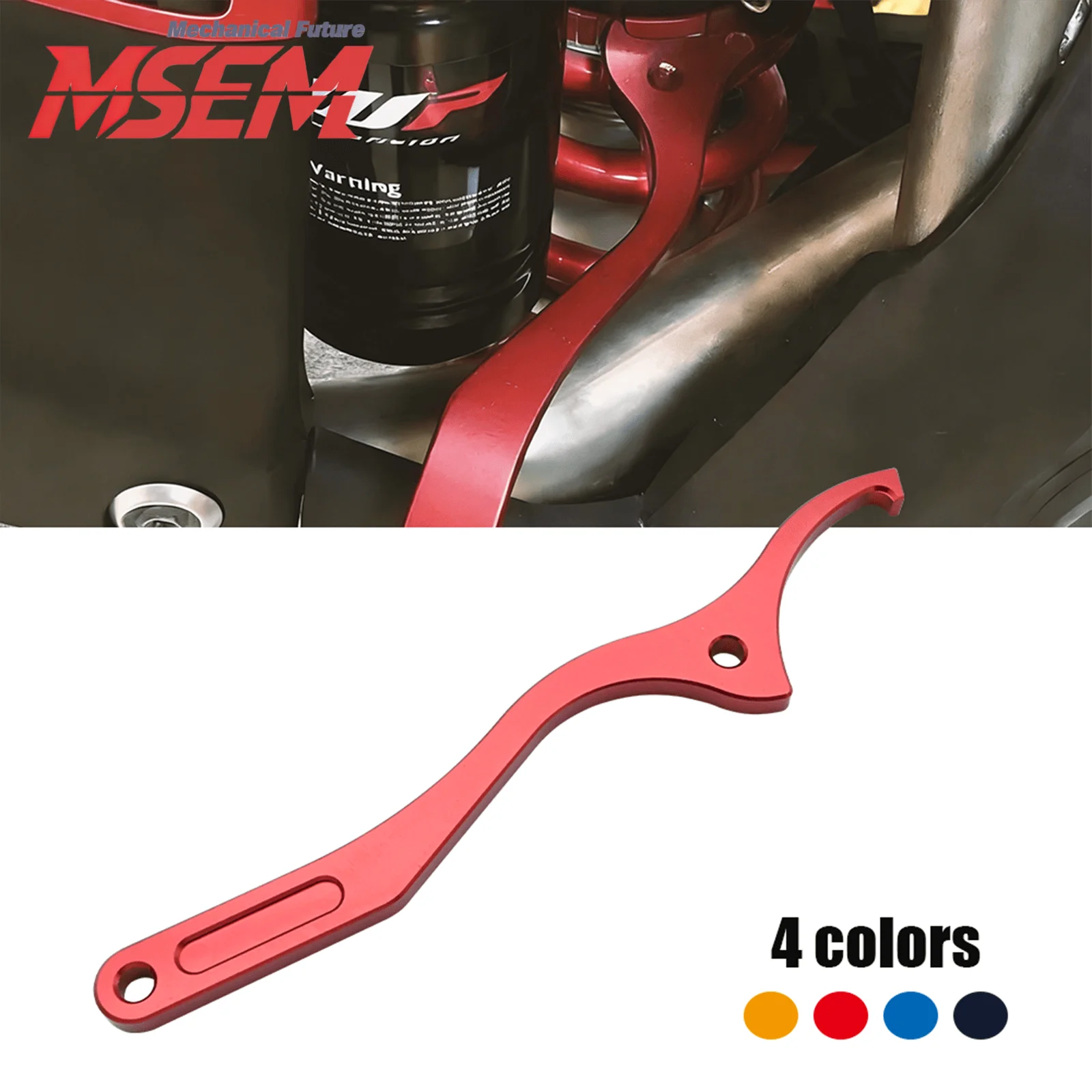 CNC Aluminum Rear Absorber Suspension Shock Spanner Wrench For Husqvarna TE TC FC FE 125 250 300 350 450 501 2014 2015 2016 Part