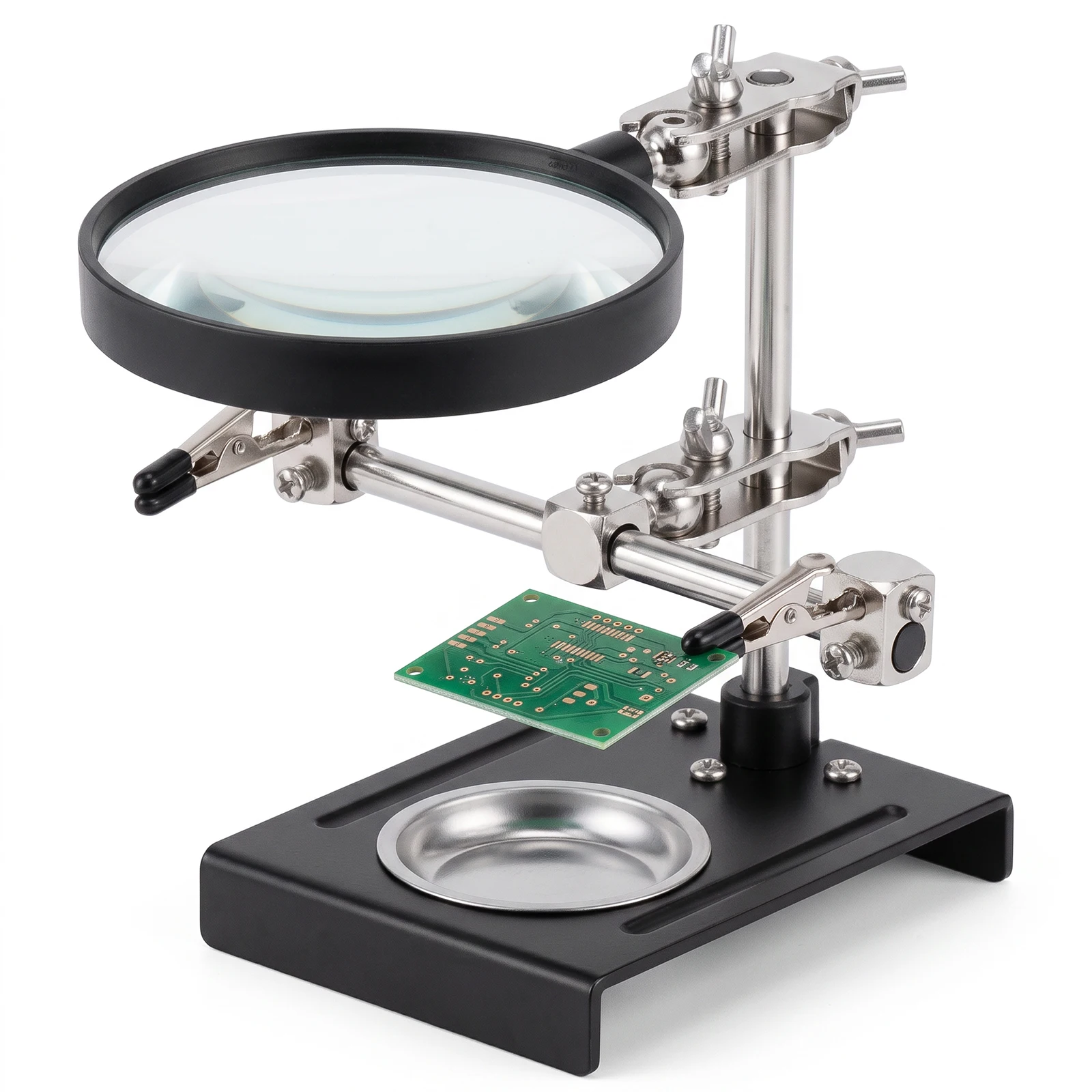 Diy Soldering Station No Electronics - Soldeerhulpstukken met 3x vergrootglas voor elektronica