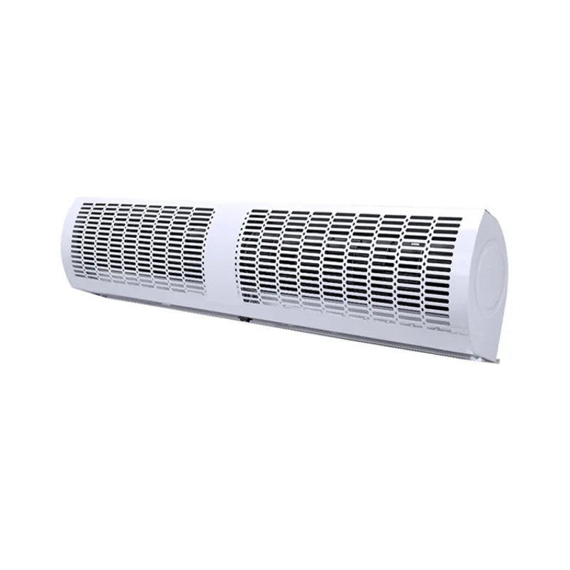 

Industrial air curtain machine can be electrically heated