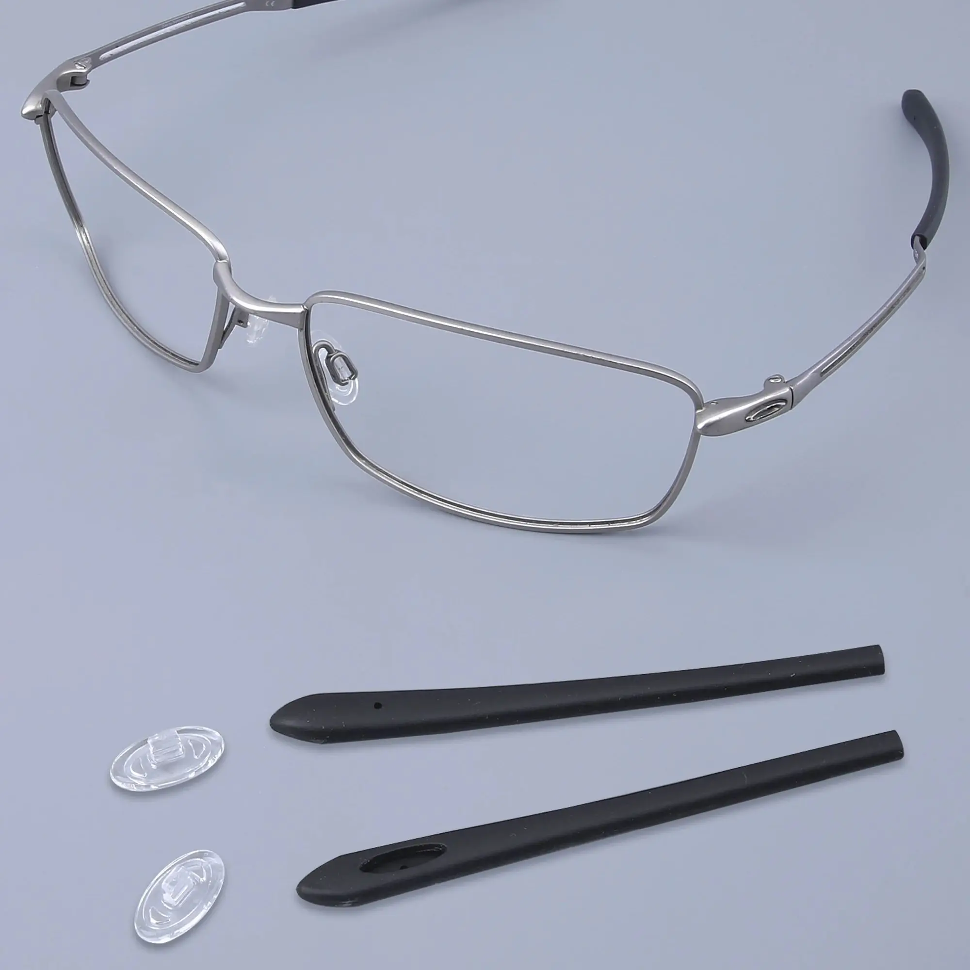 E.O.S Silicon Rubber Kit Replacement Nose Pads + EarSocks for OAKLEY Nanowire 4.0 OO6009 Frame